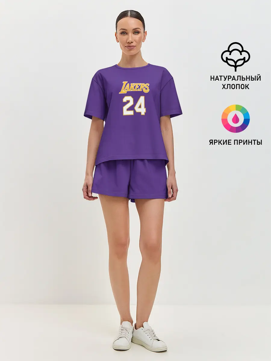 Женская пижама с шортами / Los Angeles Lakers / Kobe Brya