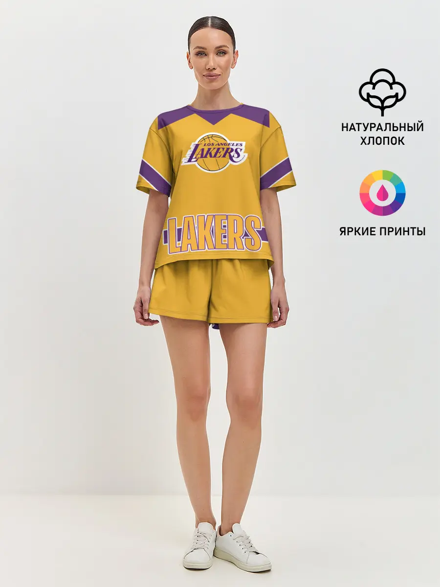 Женская пижама с шортами / Los Angeles Lakers