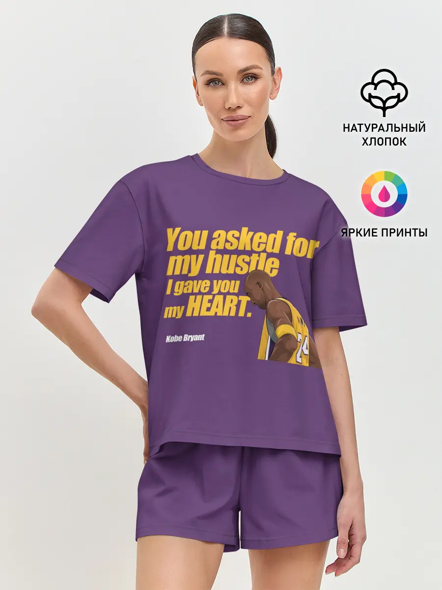 Женская пижама с шортами / Kobe Bryant