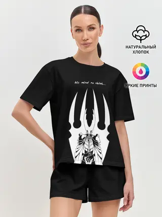 Женская пижама с шортами / HOLLOW KNIGHT | ХОЛЛОУ НАЙТ