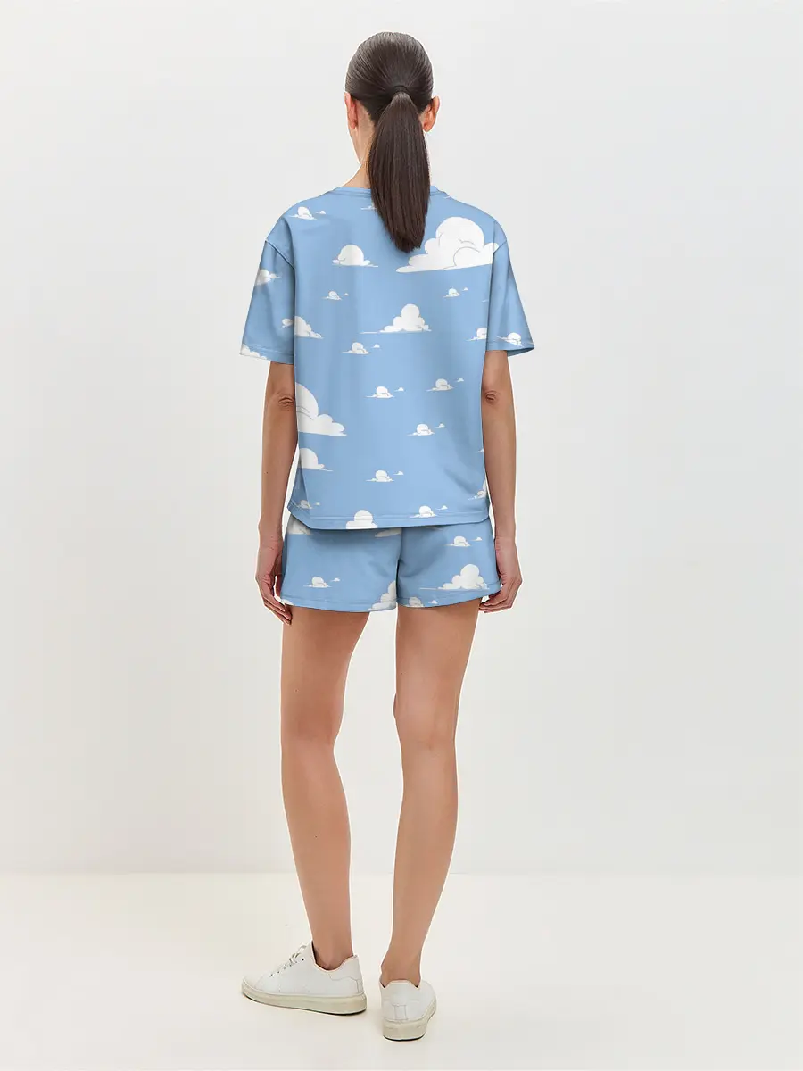 Женская пижама с шортами / Время Приключений