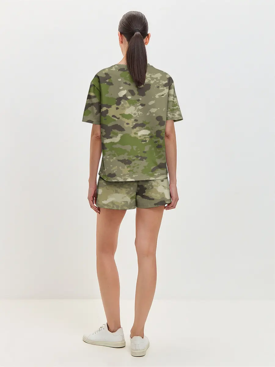 Женская пижама с шортами / CAMOUFLAGE