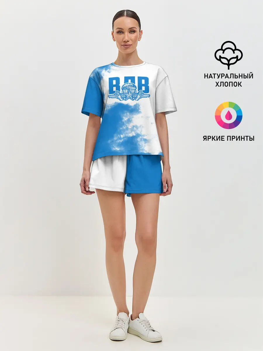 Женская пижама с шортами / ВДВ