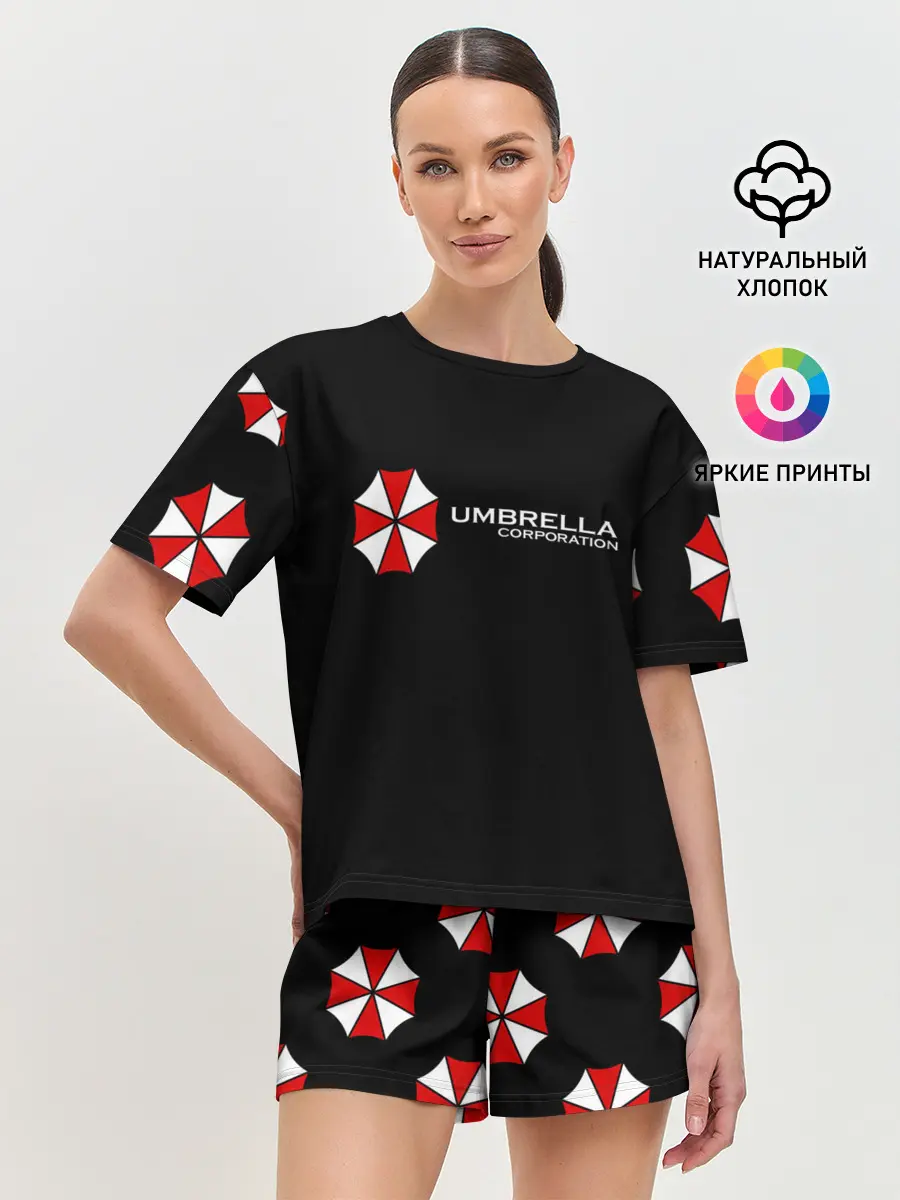 Женская пижама с шортами / Umbrella Corporation