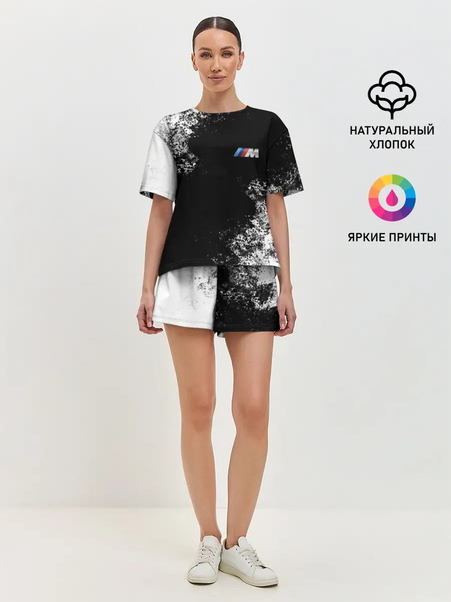 Женская пижама с шортами / BMW