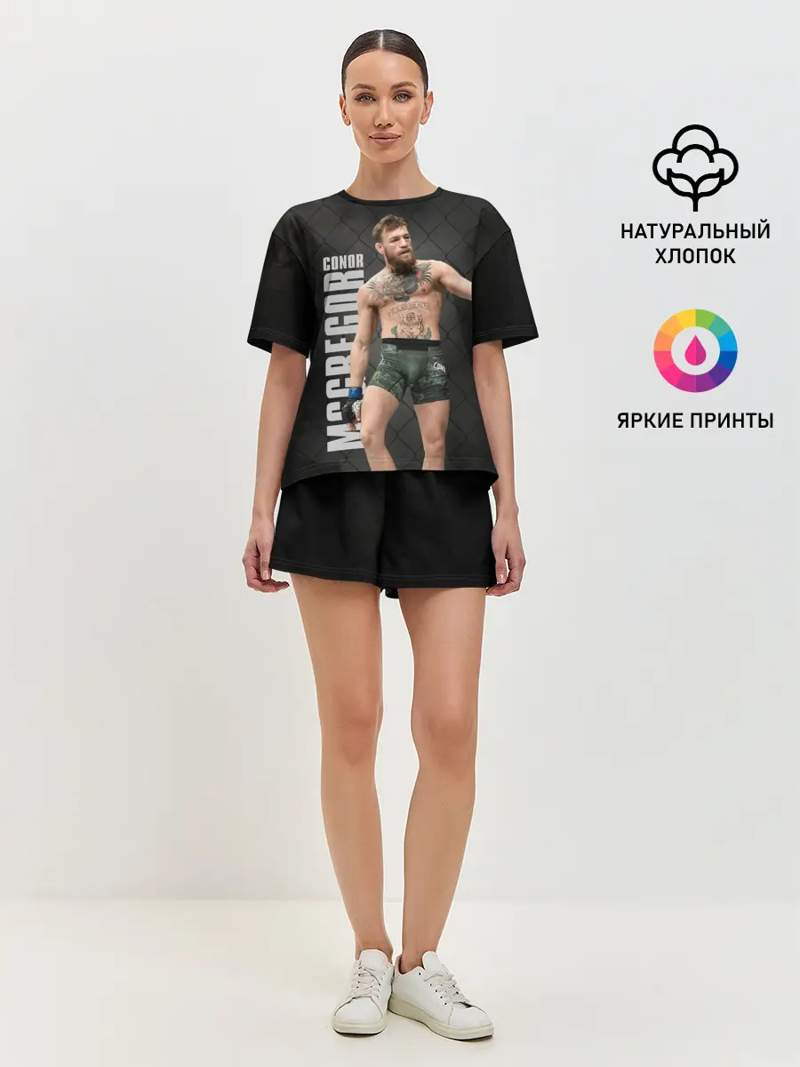 Женская пижама с шортами / Конор МакГрегор