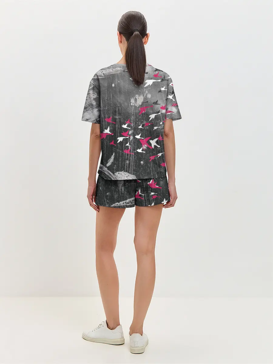 Женская пижама с шортами / Three Days Grace art