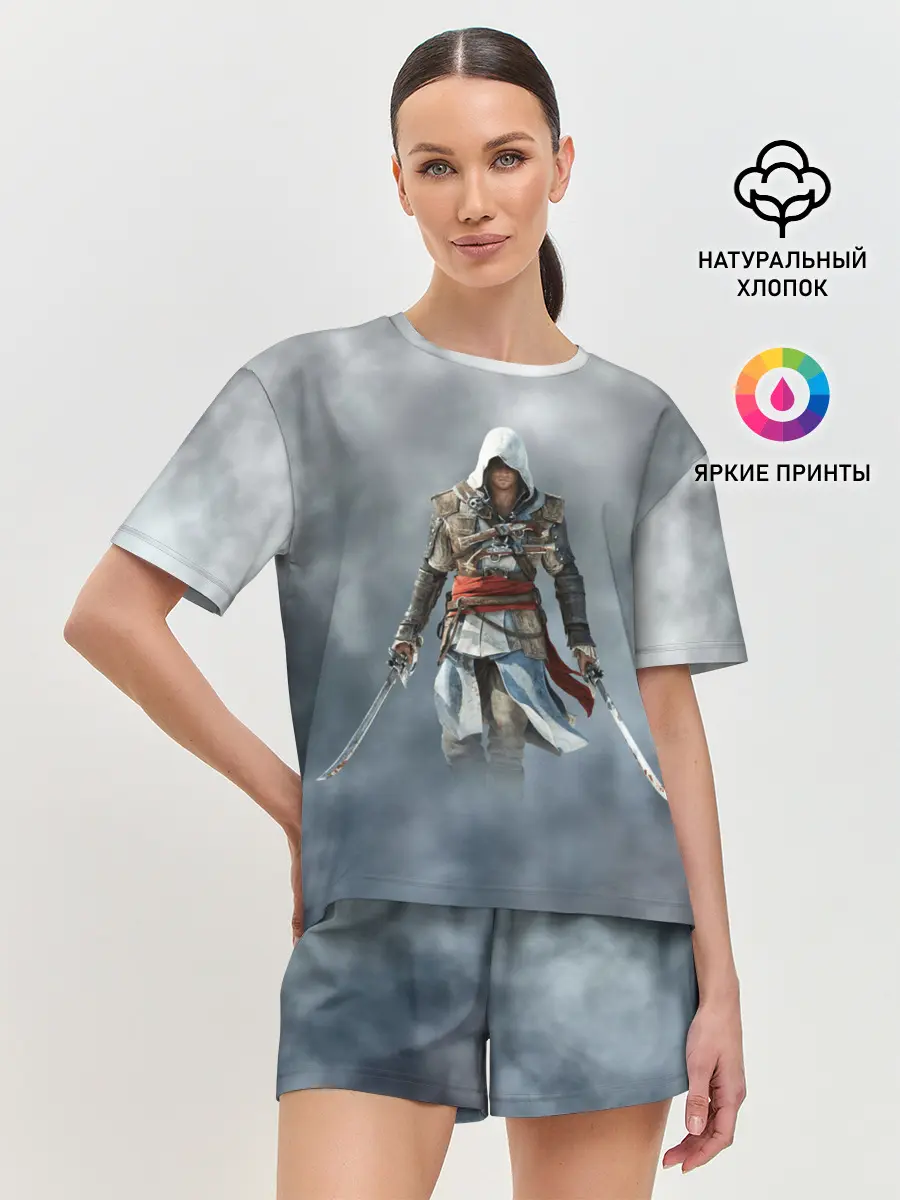 Женская пижама с шортами / ASSASSINS CREED.