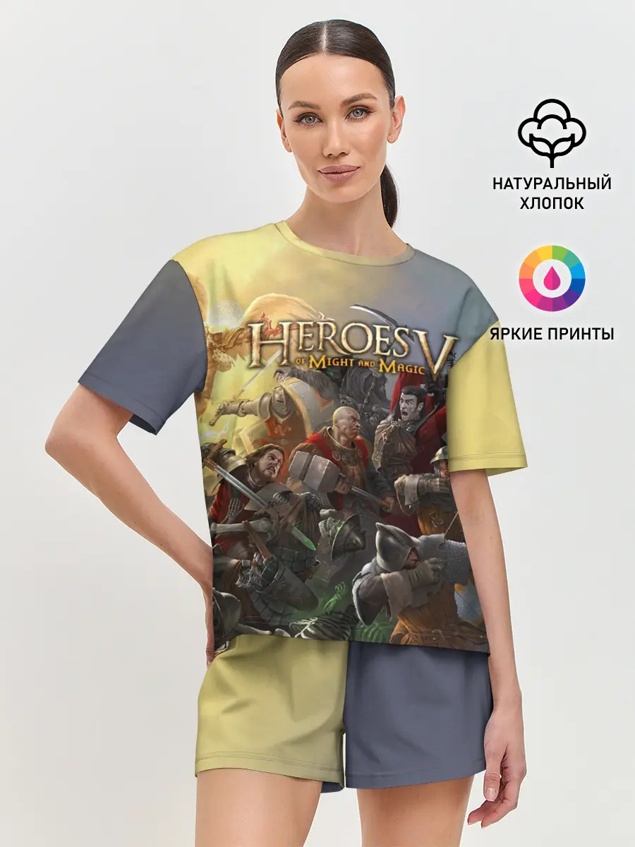 Женская пижама с шортами / Heroes of Might and Magic
