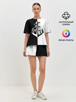 Женская пижама с шортами / ВМФ России