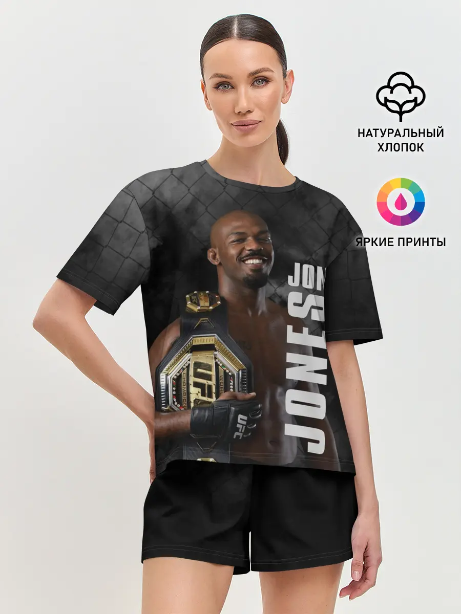 Женская пижама с шортами / Jon Jones / Джон Джонс