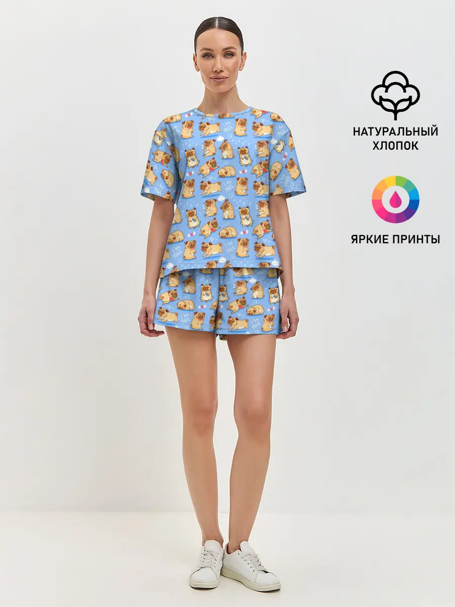 Женская пижама с шортами / Best Friends