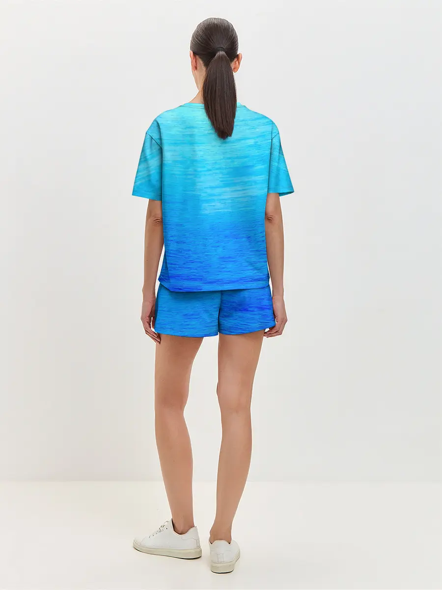 Женская пижама с шортами / ВМФ