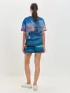 Женская пижама с шортами / ВМФ