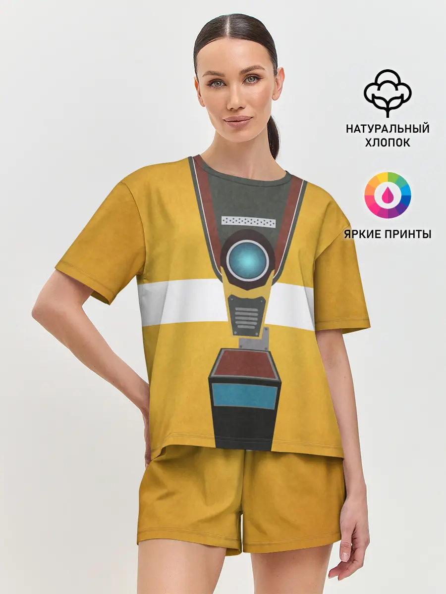 Женская пижама с шортами / CL4P-TP