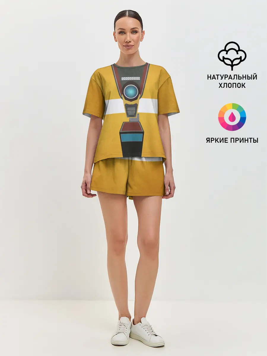 Женская пижама с шортами / CL4P-TP