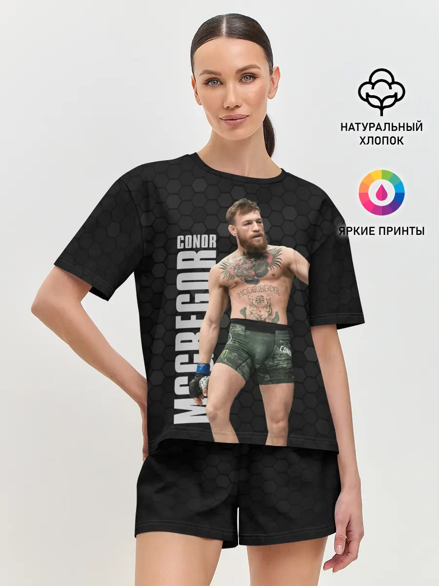 Женская пижама с шортами / Конор МакГрегор