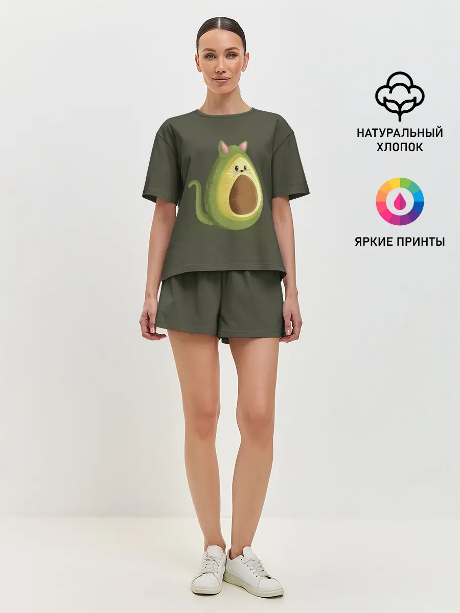 Женская пижама с шортами / AVOCATO