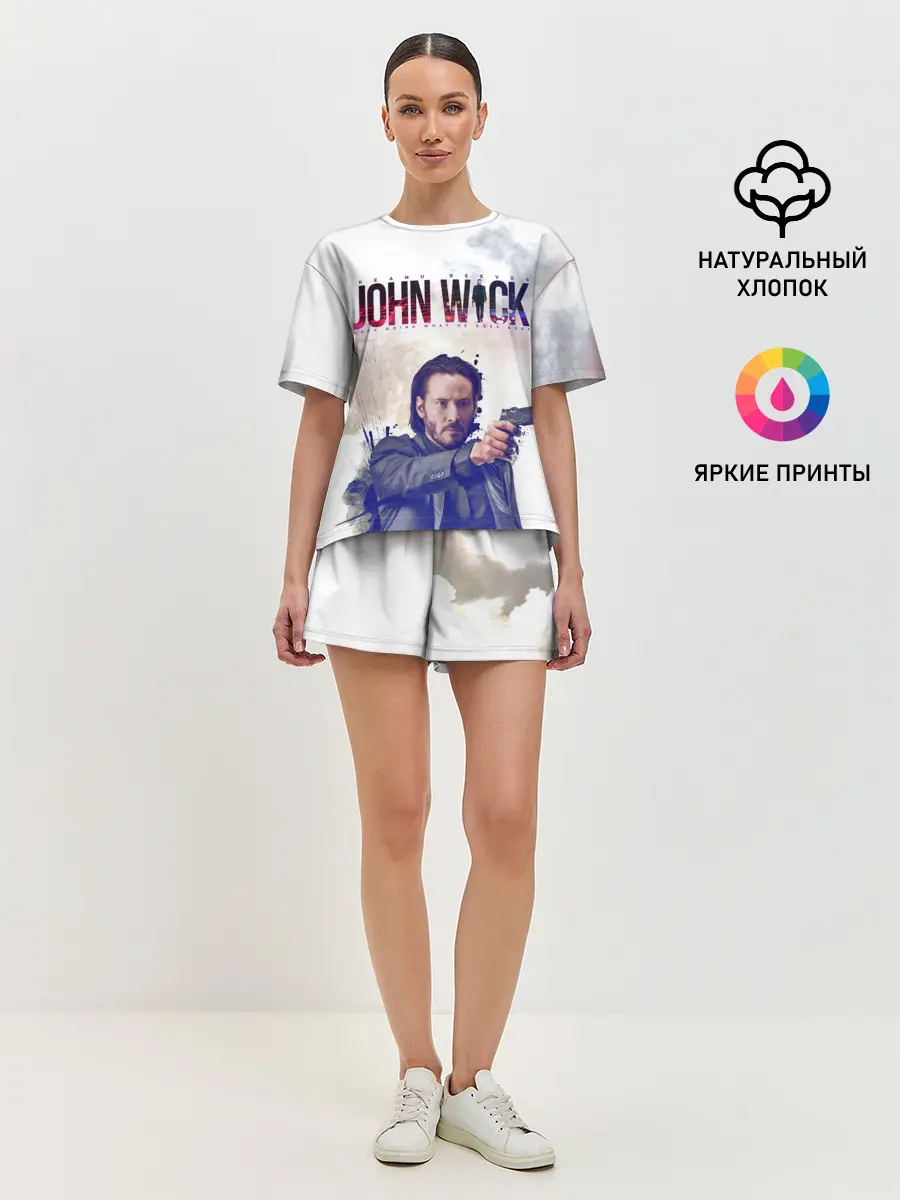 Женская пижама с шортами / John Wick
