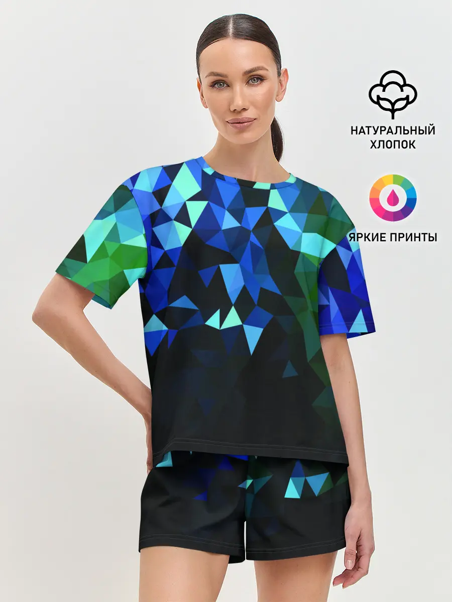 Женская пижама с шортами / Starfall