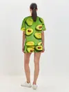 Женская пижама с шортами / АВАКАДО ПАТТЕРН.