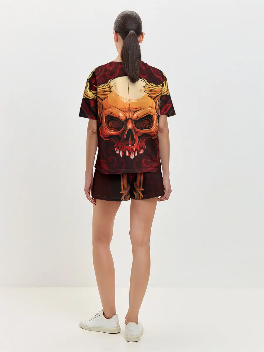 Женская пижама с шортами / AC/DC