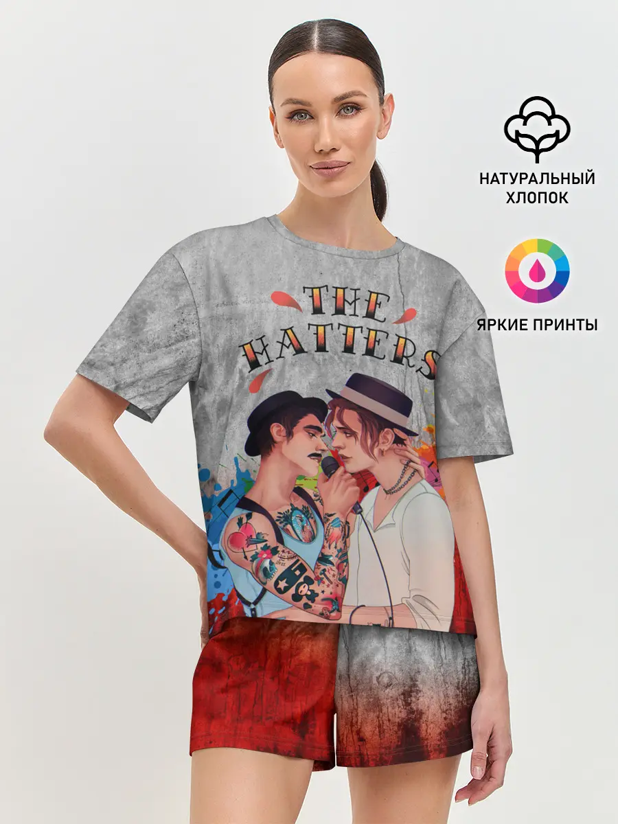 Женская пижама с шортами / THE HATTERS