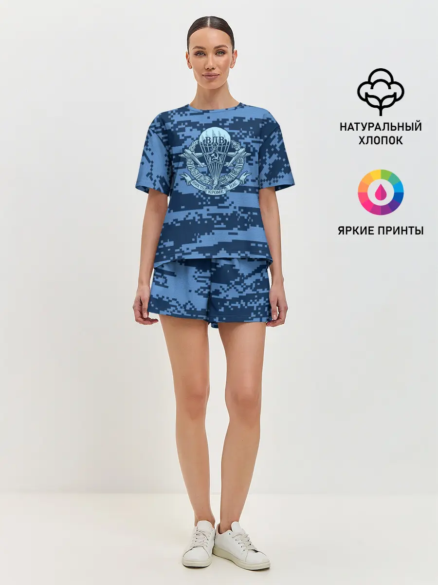 Женская пижама с шортами / ВДВ СССР