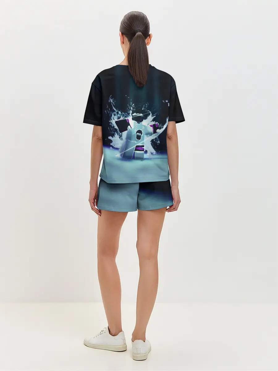 Женская пижама с шортами / ROBLOX