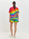 Женская пижама с шортами / TIE-DYE
