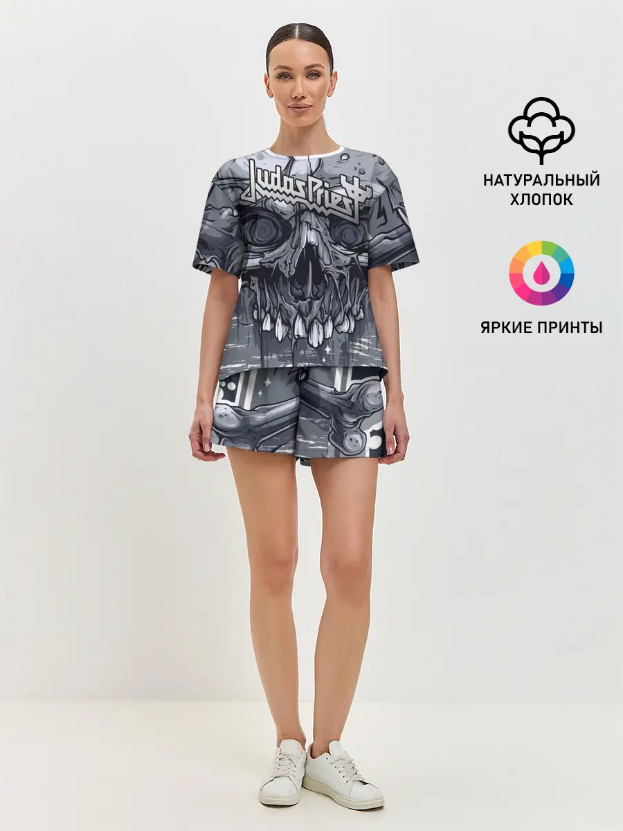 Женская пижама с шортами / Judas Priest