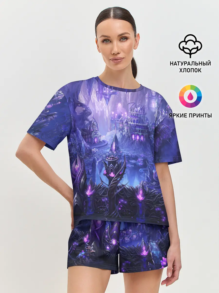 Женская пижама с шортами / HEROES