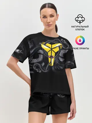 Женская пижама с шортами / Black Mamba Kobe Bryant