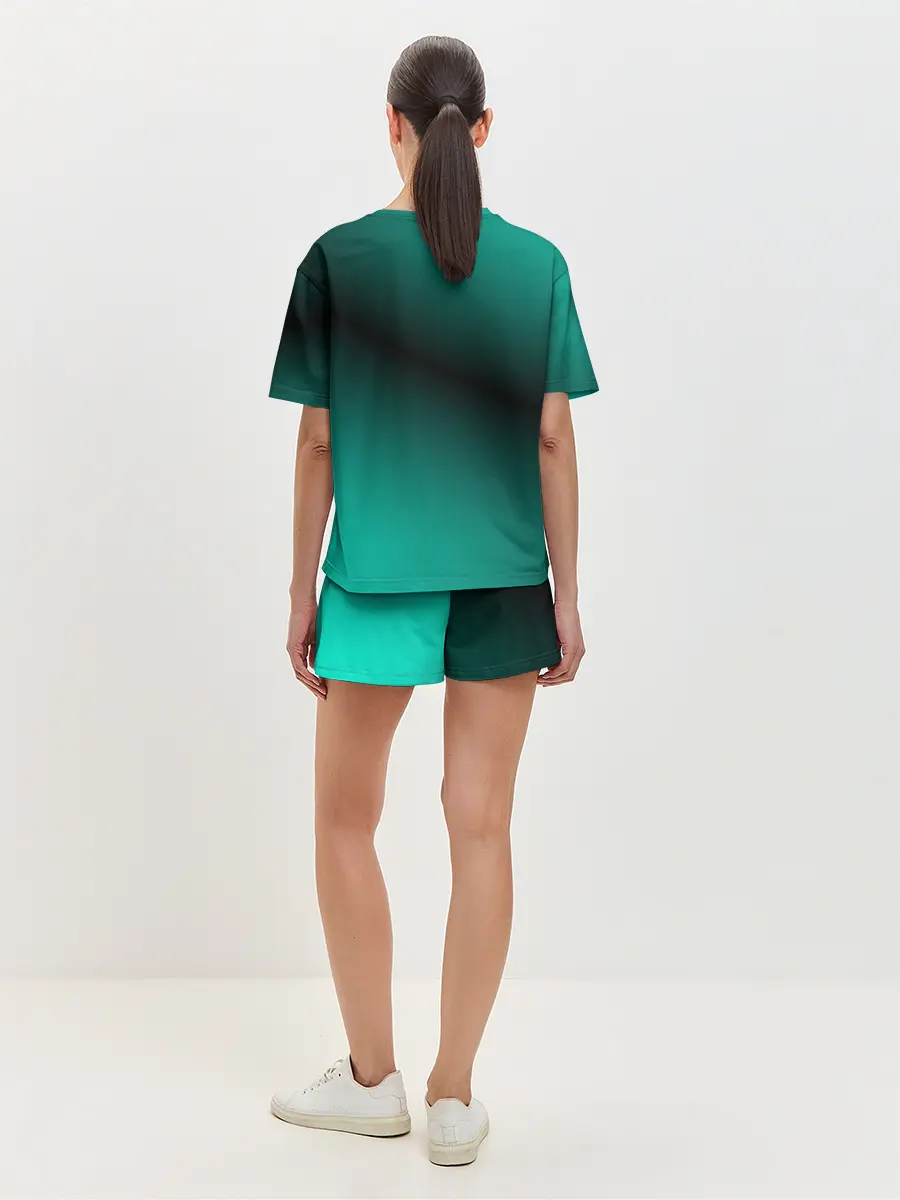 Женская пижама с шортами / корги