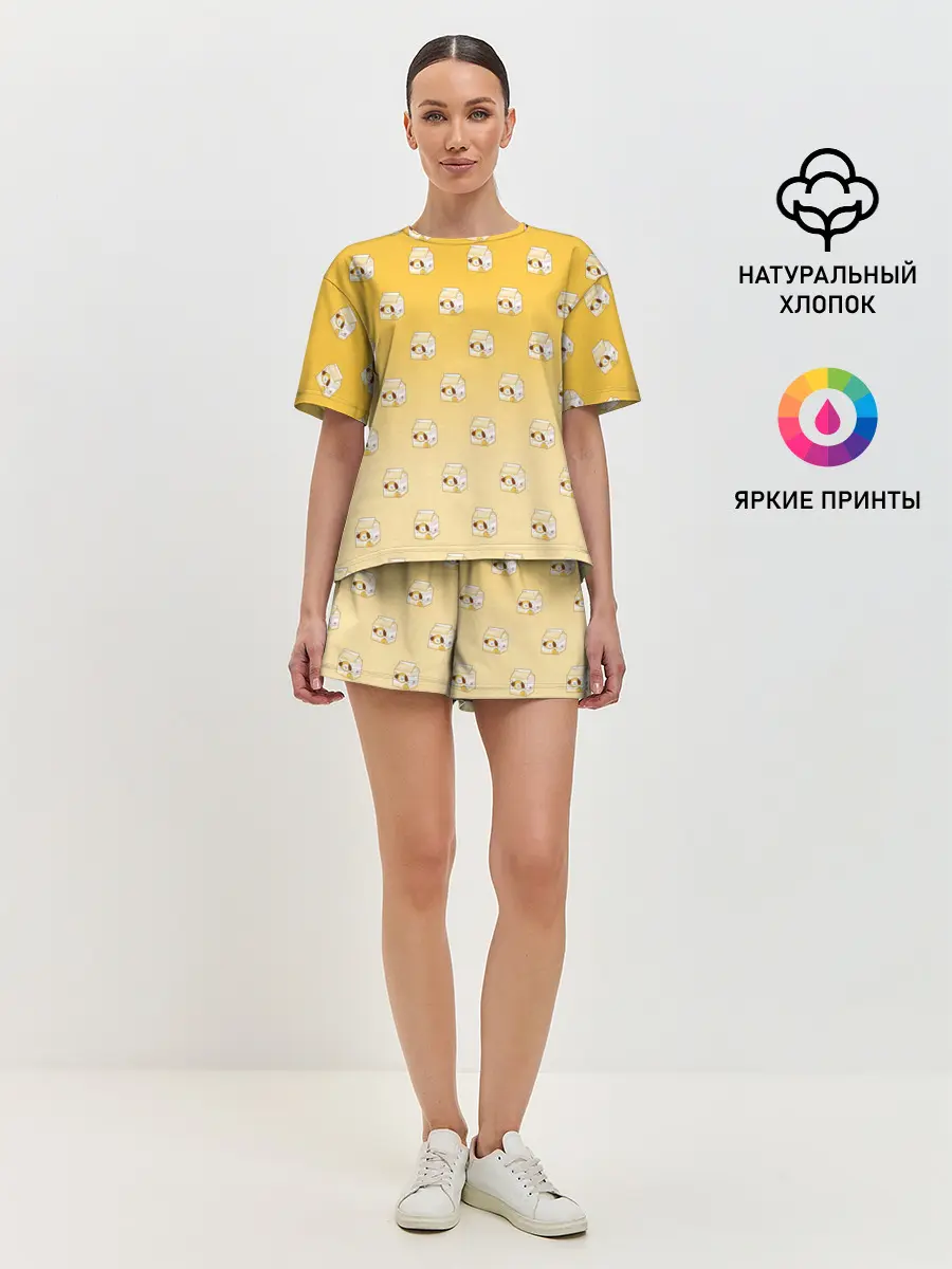Женская пижама с шортами / Chimmy juice