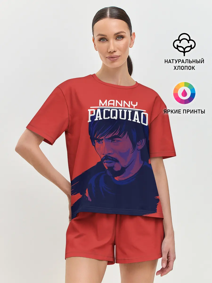 Женская пижама с шортами / Manny Pacquiao