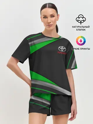 Женская пижама с шортами / TOYOTA | ТОЁТА