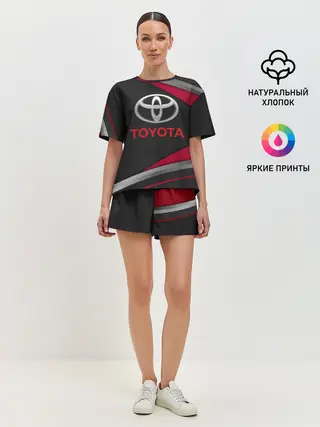 Женская пижама с шортами / TOYOTA | ТОЁТА