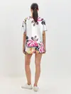 Женская пижама с шортами / Розы