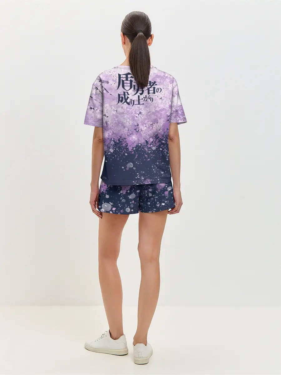 Женская пижама с шортами / Восхождение героя щита