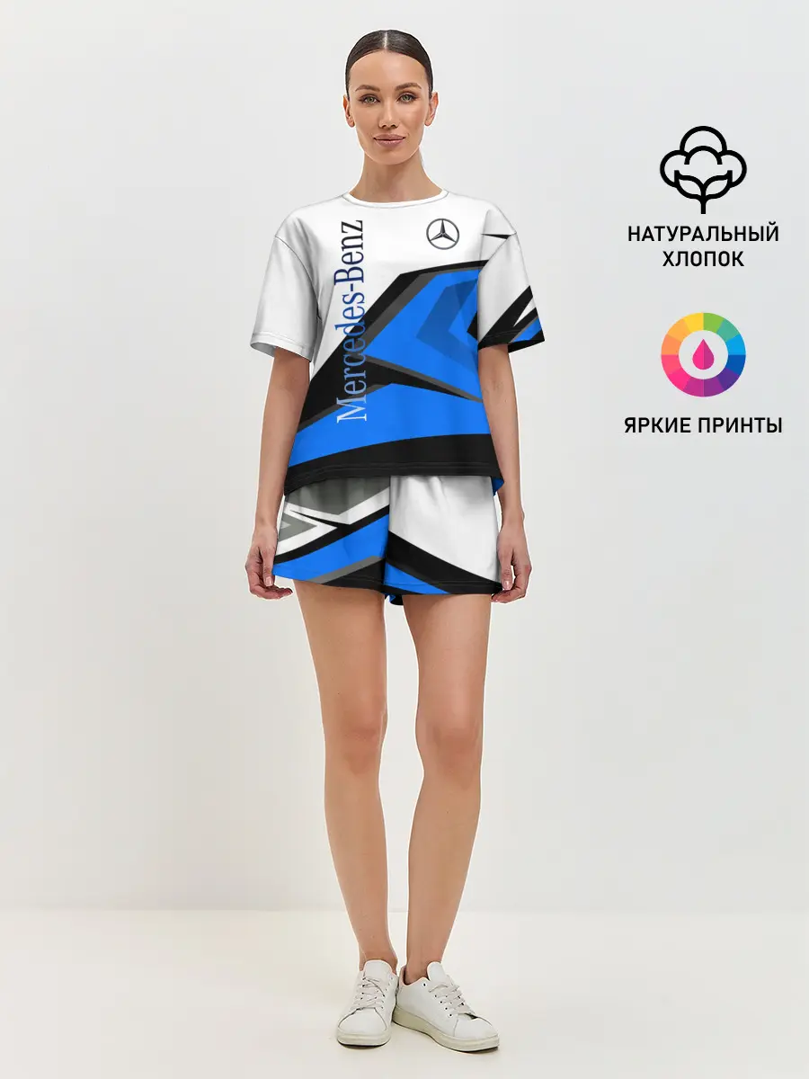 Женская пижама с шортами / Mercedes-Benz