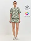 Женская пижама с шортами / Денежная тема