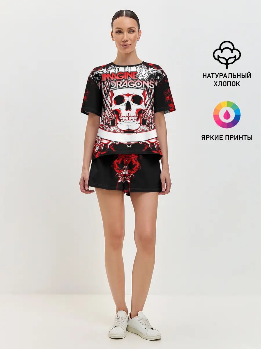Женская пижама с шортами / Imagine Dragons
