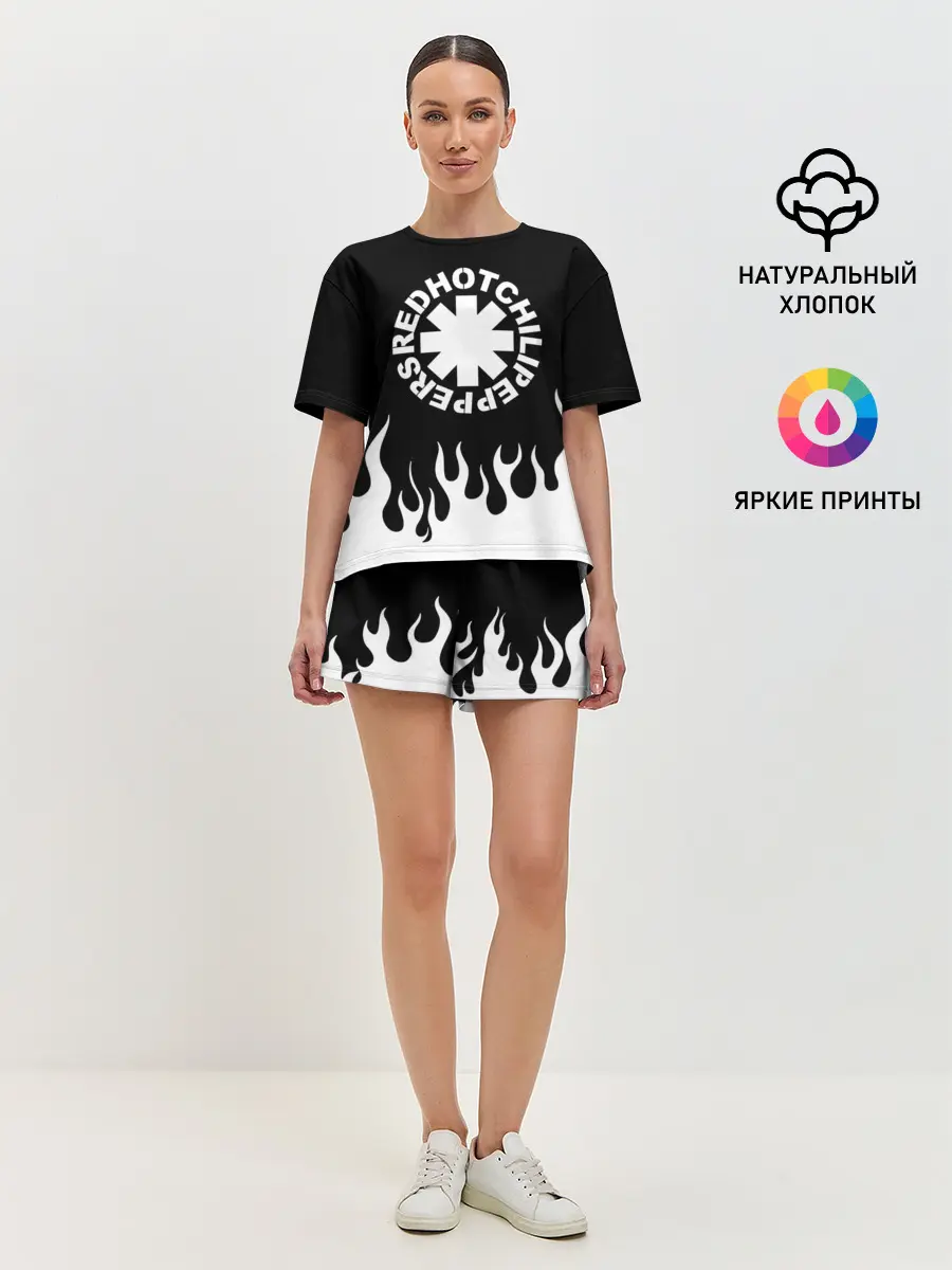 Женская пижама с шортами / Red Hot Chili Peppers