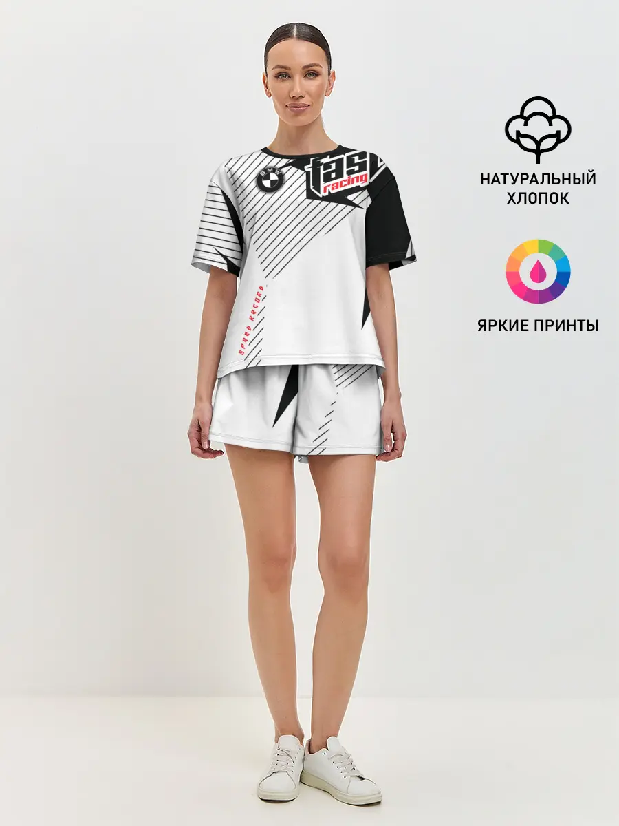 Женская пижама с шортами / BMW | БМВ