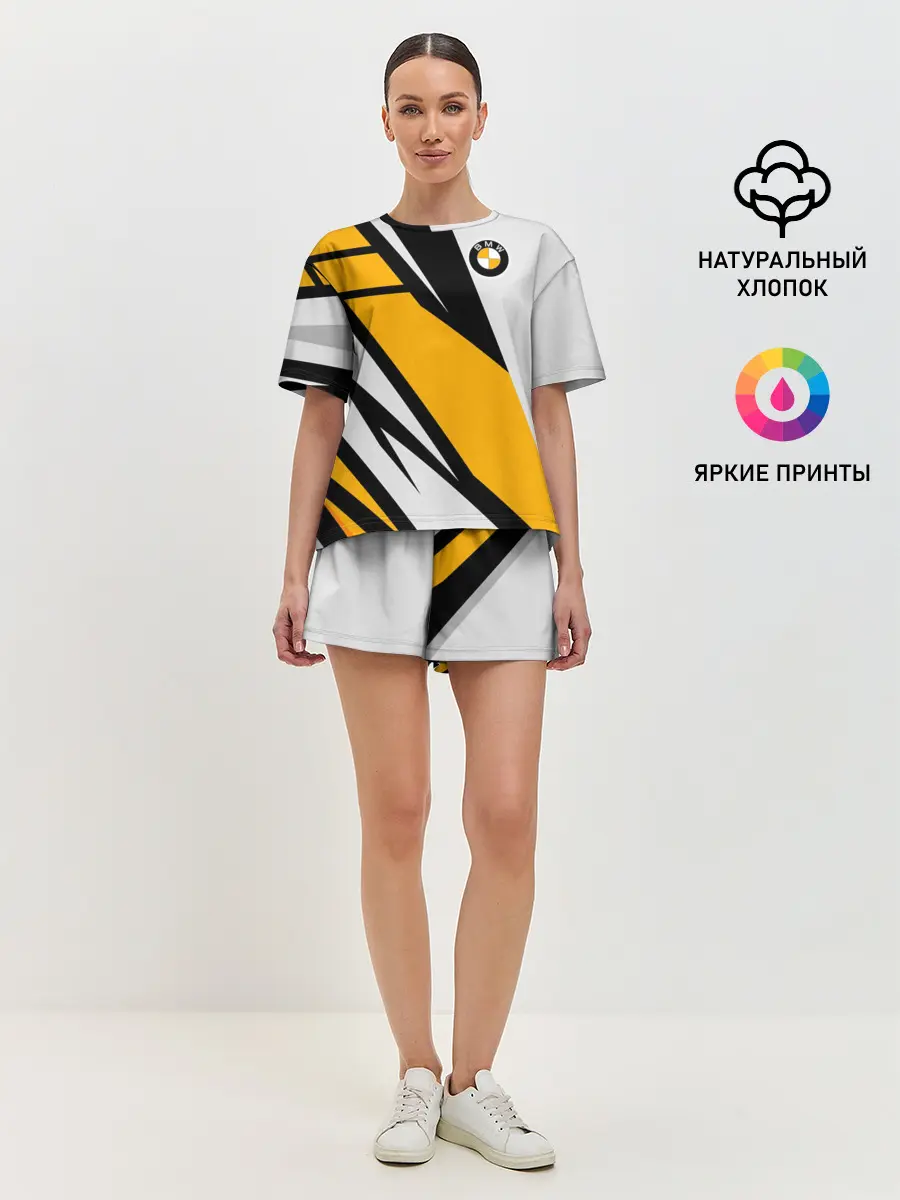 Женская пижама с шортами / BMW