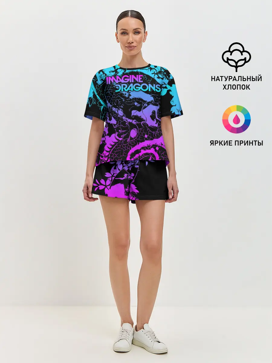 Женская пижама с шортами / Imagine Dragons