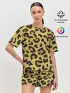 Женская пижама с шортами / Я гепард