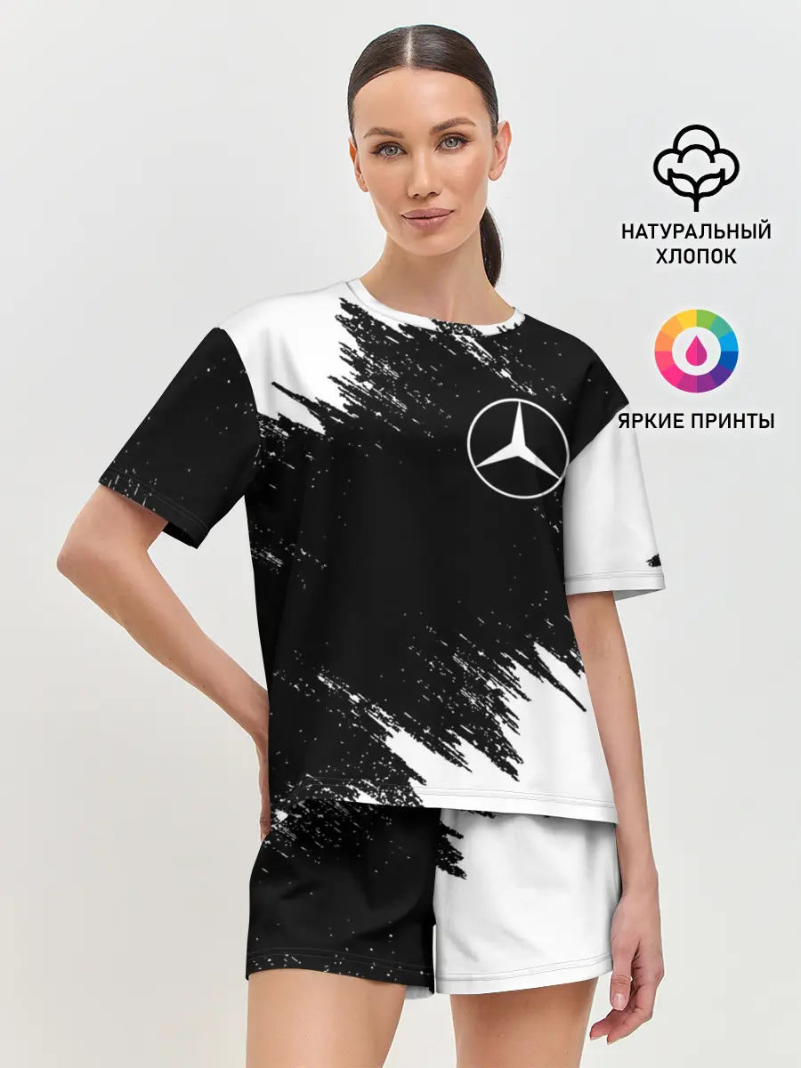 Женская пижама с шортами / MERCEDES | МЕРСЕДЕС