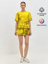 Женская пижама с шортами / YELLOW ABSTRACT